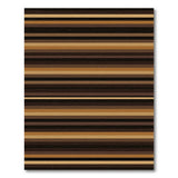 Brown and Tan Modern Brown Tan Striped Area Rug