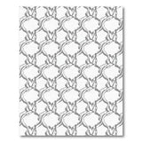 Grey Grey Interlocking Chain Geometric Area Rug