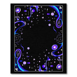 Cosmic Purple Swirl Abstract Area Rug