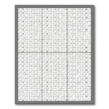 Modern Grey Geometric Lattice Grey Area Rug