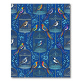 Blue Birdcage Paradise Area Rug