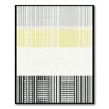 Modern Barcode Stripe Area Rug