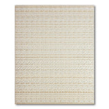Geometric Modern Beige Woven Geometric Area Rug