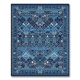 Indigo Heritage Tribal Geometric Rug