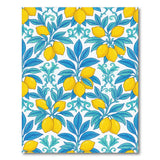 Yellow Lemon Fruit Area Rug