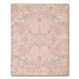 Pink Floral Vintage No. 15 Area Rug