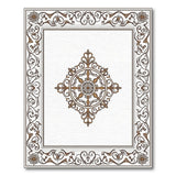 Ornate Medallion Traditional Persian Rug