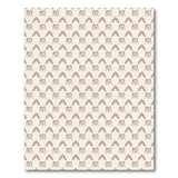 Beige Sewing Machine Pattern Area Rug