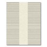 Beige and Neutral Modern Grey Vertical Striped Area Rug