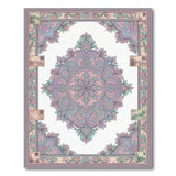 Pastel Mandala Floral Vintage Area Rug