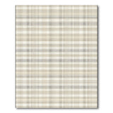 Timeless Beige Plaid Checkered Area Rug