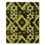 Bold Yellow Star Southwestern Area Rug