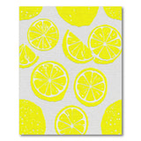 Yellow Lemon Slices Area Rug