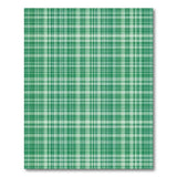 Classic Green Plaid Gingham Area Rug