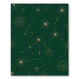 Emerald Green Celestial Mandala Area Rug