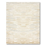 Beige and Neutral Beige Neutral Geometric Stripe Area Rug