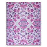 Purple Floral Vintage No. 5 Area Rug