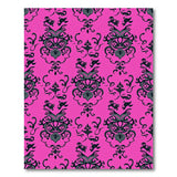 Vibrant Pink Tribal Ornate Area Rug