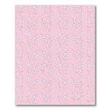 Playful Pink Whimsical Animal Sketch Rug
