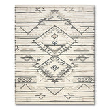 Beige Geometric Southwestern Beige and Neutral Area Rug