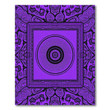 Intricate Purple Mandala Area Rug