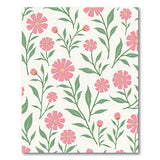 Vintage Pink Blossom Floral Area Rug