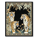 Majestic Tiger Trio Jungle Rug