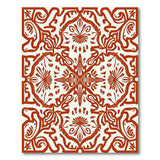 Ornate Red Persian Floral Red Area Rug