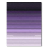 Purple Purple Ombre Gradient Stripe Area Rug