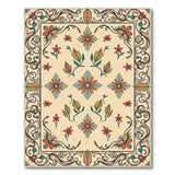 Intricate Multi-Color Floral Persian Rug