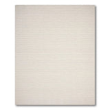 Light Beige Ripple Stripe Area Rug
