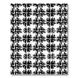 Geometric Modern Bold Black White Geometric Abstract Area Rug
