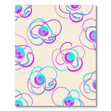 Vibrant Abstract Swirl Multi-Color Area Rug