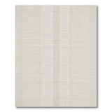 Beige and Neutral Geometric Modern Beige Vertical Stripe Woven Area Rug