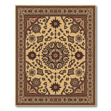 Ornate Persian Medallion Area Rug