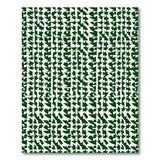 Green Bold Green Geometric Abstract Area Rug