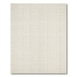 Beige Vertical Stripe Textured Area Rug