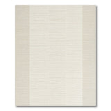 Geometric Modern Beige and Neutral Beige Woven Geometric Area Rug