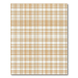 Beige Tan Gingham Plaid Area Rug
