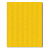 Yellow Yellow Honeycomb Hexagon Area Rug