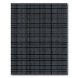 Bold Black and White Bold Black White Grid Geometric Area Rug