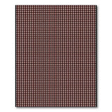Bold Red Black Plaid Woven Area Rug