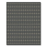 Black White Geometric Modern No. 5 Area Rug