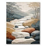 Misty Mountain Stone Path Area Rug