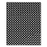 Bold Geometric Houndstooth Black White Area Rug