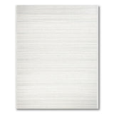 Neutral Striped Textured Woven Area Rug