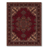Medallion Red Persian Medallion Area Rug