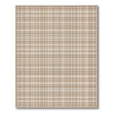 Rustic Farmhouse Beige Plaid Checkered Area Rug