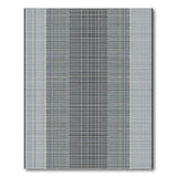 Modern Grey Grid Area Rug
