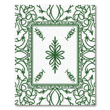 Green Traditional Persian Ornate Green Persian Medallion Area Rug